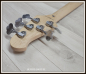 Preview: Lakland Skyline 55-02 Deluxe, Translucent Purple Gloss